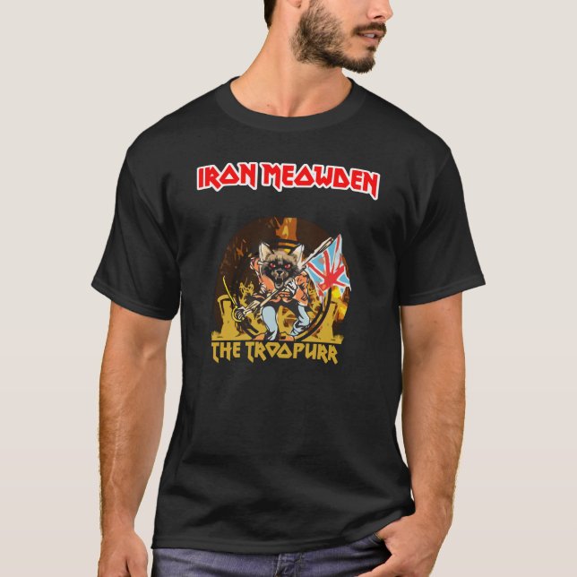 Camiseta Iron Meowden (Anverso)