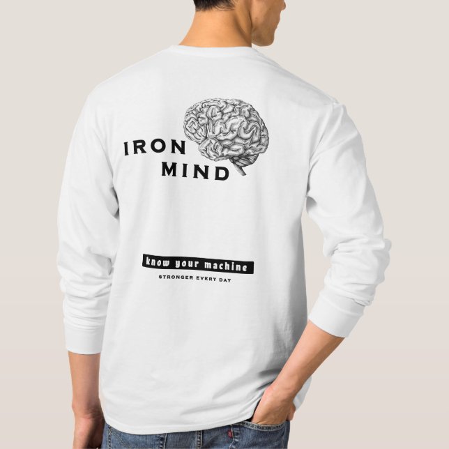 Camiseta IRON MIND T-SHIRT  | graphic tee (Reverso)