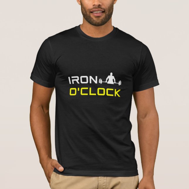 Camiseta Iron O'clock - Gym T-Shirt (Anverso)