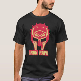 Camiseta iron papa casque armure ironpapa cask medieval