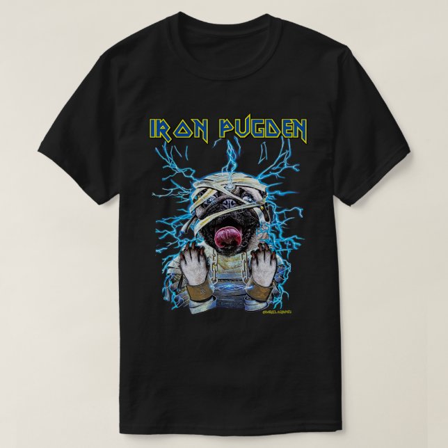 CAMISETA IRON PUGDEN (Diseño del anverso)