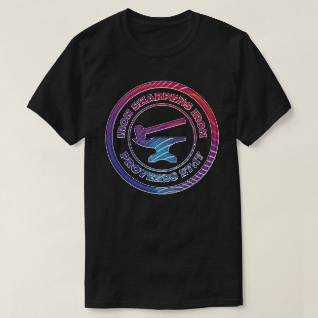 Camiseta Iron Sharpens Iron T-Shirt (Diseño del anverso)