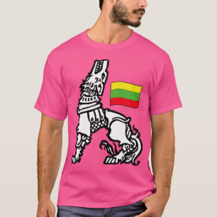 Camiseta Iron Wolf Lietuva Por Lituania Strong