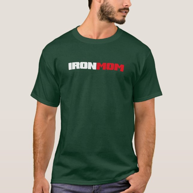 Camiseta IronMom divertido (Anverso)