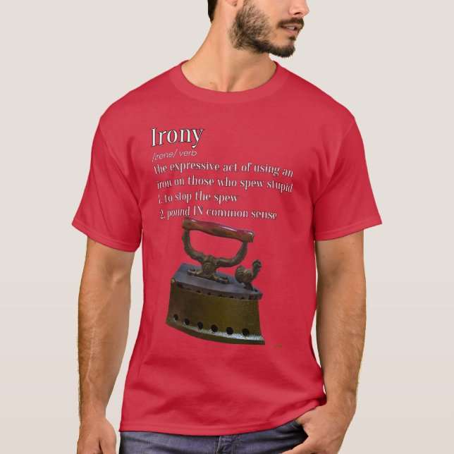 Camiseta Irony Funny (Anverso)