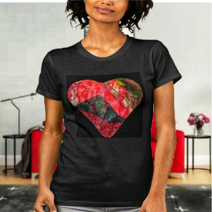 Camiseta Irregular del corazón