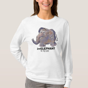 Camiseta irrELEPHANT a my joy 2 personalizado T Shirt