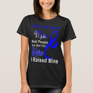 Camiseta Irritable Síndrome Bowl Conciencia Mamá Cinta Azul