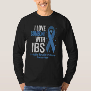 Camiseta Irritable Síndrome Bowl Que Amo A Alguien Con Ibs 