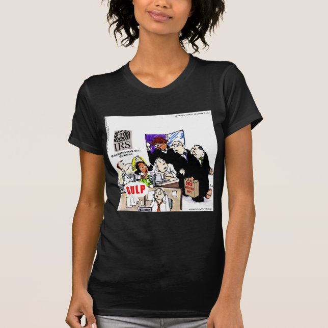 Camiseta IRS Auditoria IRS Divertido (Anverso)