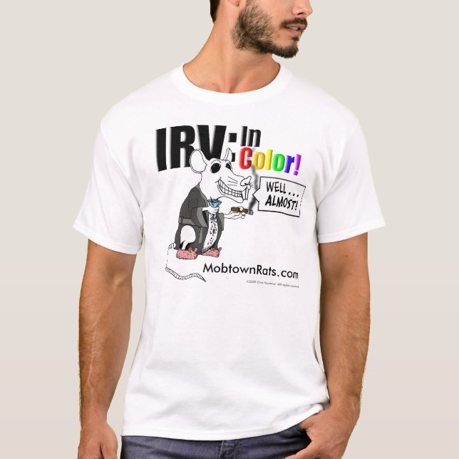 Camiseta Irv: ¡En color! (Anverso)