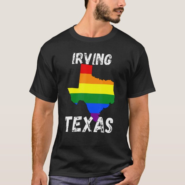 Camiseta Irving TX Texas Cities (Anverso)