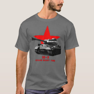Camiseta IS32 Tanque militar Joseph Stalin WW2