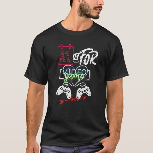 Camiseta Is for Video Games Love (Anverso)