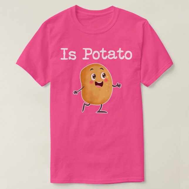 Camiseta Is Potato - As Seen On Late Night Television11 (Diseño del anverso)