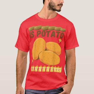 Camiseta Is Potato Human Costume Potato Kids Boys Men Gifts