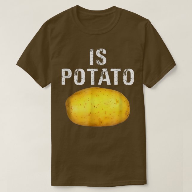 Camiseta Is Potato In Television As Seen On Late Night 501 (Diseño del anverso)