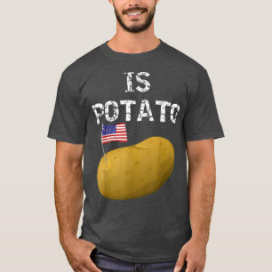 Camiseta Is Potato In Television As Seen On Late NightIs Po