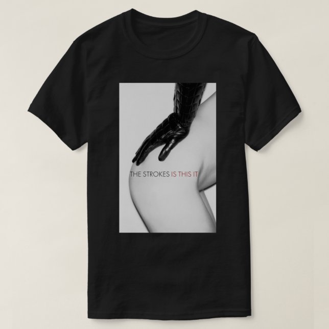 Camiseta Is This It Strokes Poster (Diseño del anverso)
