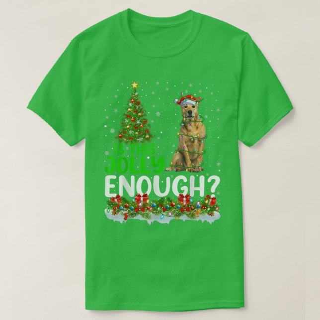 Camiseta Is This Jolly Enough Rhodesian Ridgeback Dog Chris (Diseño del anverso)