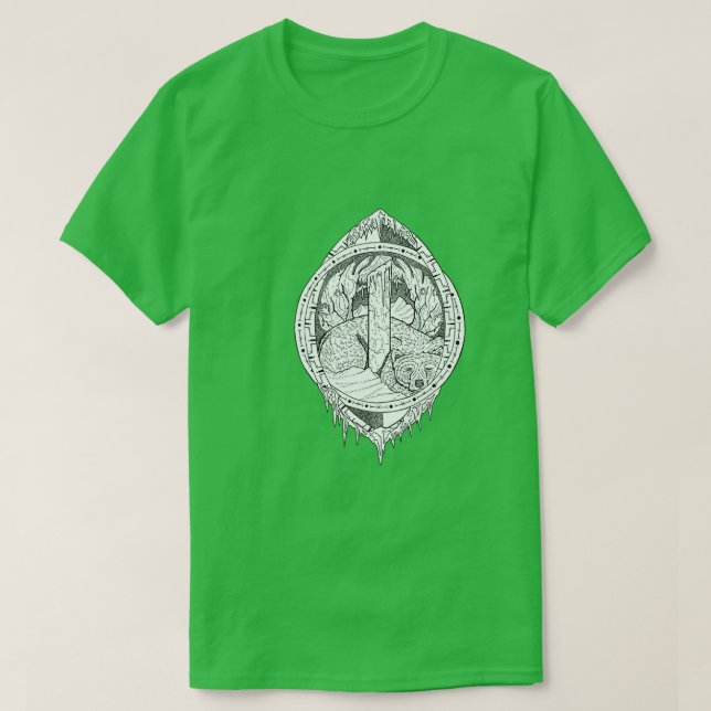 Camiseta Isa Norse Rune (Diseño del anverso)