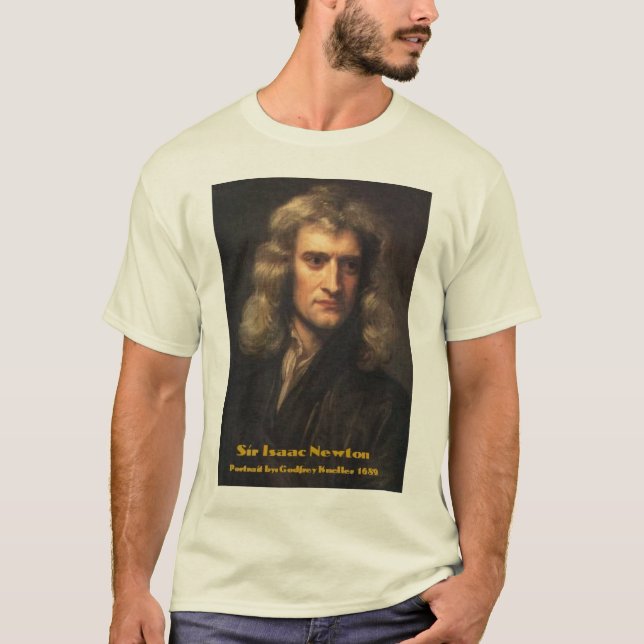 Camiseta Isaac Newton (Anverso)