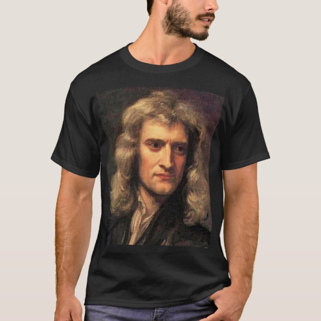 Camiseta Isaac Newton (Anverso)