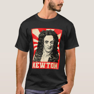 Camiseta Isaac Newton Física Física Astronomía científica