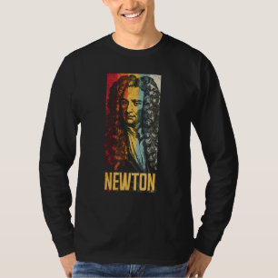 Camiseta Isaac Newton Físico Física Ciencia Astronomía