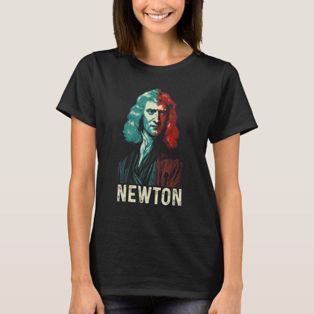 Camiseta Isaac Newton Physicist Physics Science Astronomy 2 (Anverso)