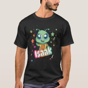 Camiseta ISAAK - Nombre de niño pequeño con un extraño lind