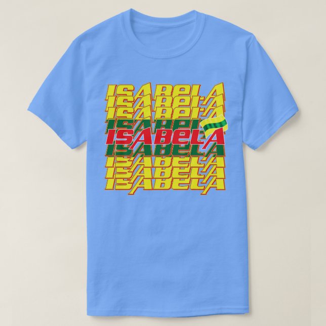 Camiseta Isabela Cascade texto 2 (Diseño del anverso)