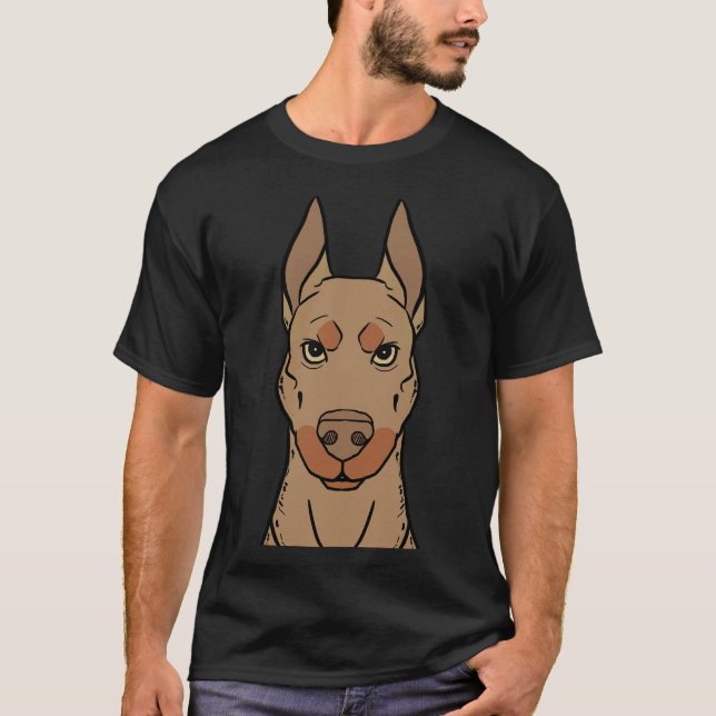 Camiseta Isabella Doberman (Anverso)
