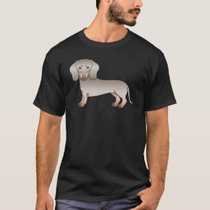 Camiseta Isabella Y Tan Perro De Dibujos Animados De Salchi