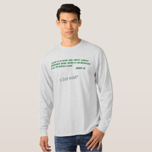Camiseta Isaiah 1:17