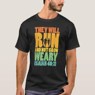 Camiseta Isaiah 4031 Correrán y no se cansarán