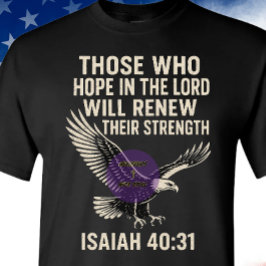 Camiseta Isaiah 40:31 - Cristiano