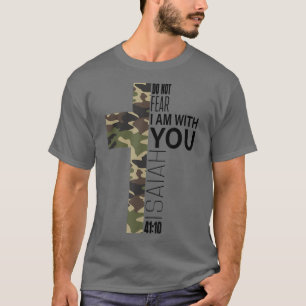 Camiseta Isaiah 4110 No Temen a la Biblia Cristiana Fe