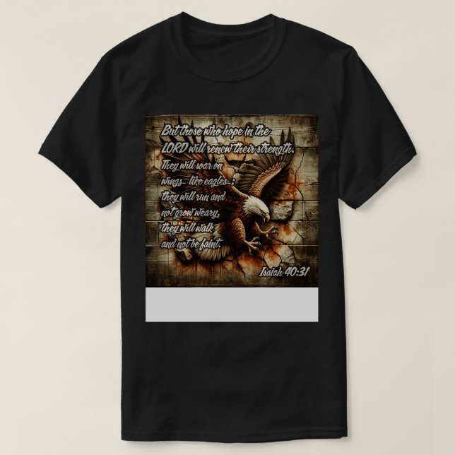 Camiseta Isaías 4031 (Diseño del anverso)