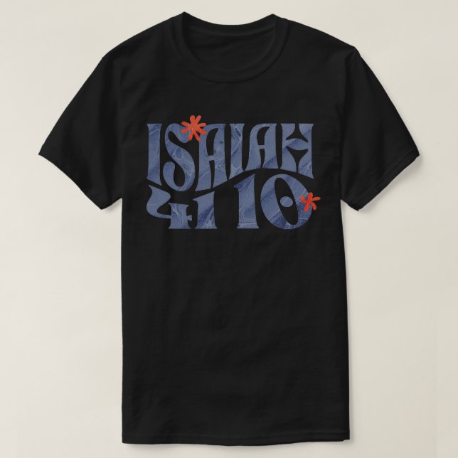 Camiseta Isaías 4110 (Diseño del anverso)
