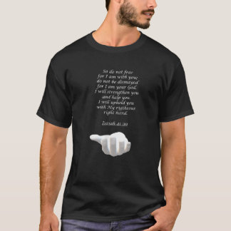 Camiseta Isaías 41 10 No Temen Que Te Deciré La Biblia V