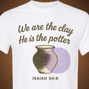 Camiseta Isaías 64:8 - Cristiano