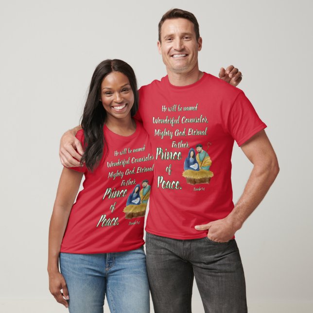 Camiseta Isaías 9:6 (Unisexo)