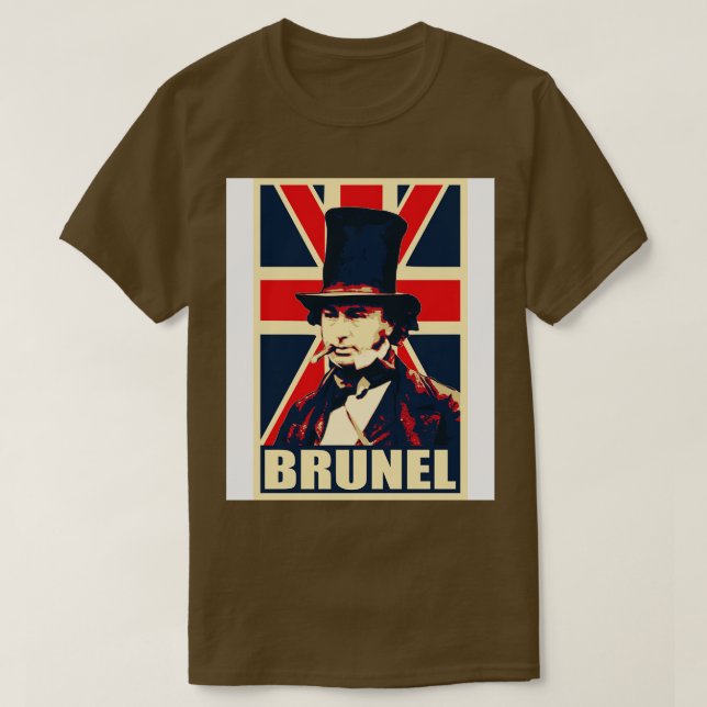 Camiseta Isambard Kingdom Brunel 1 (Diseño del anverso)