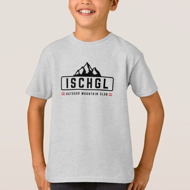 Camiseta Ischgl Austria Outdoors (Anverso)