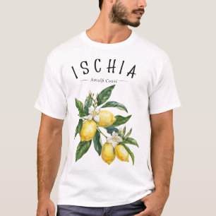 Camiseta Ischia Amalfi Coast Italia Fruta italiana limón