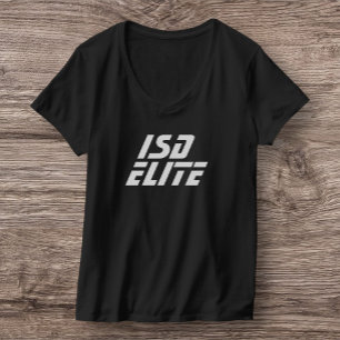 Camiseta ISD Elite Womens Basic V-Neck