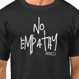 Camiseta ISD No Empathy Retro Streetwear Fit