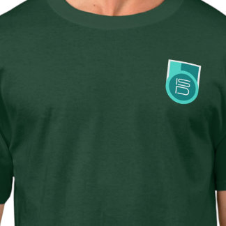 Camiseta ISD Turquoise Urban Streetwear Logo Retro