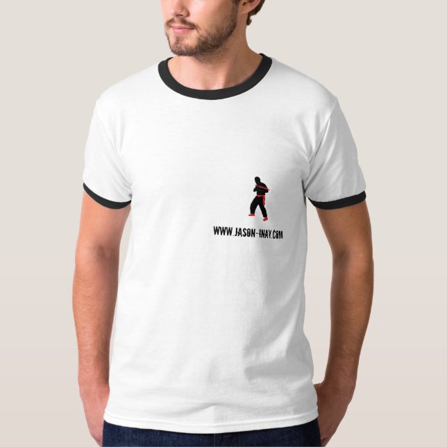 Camiseta ISE y un bolso de microprocesadores (Anverso)